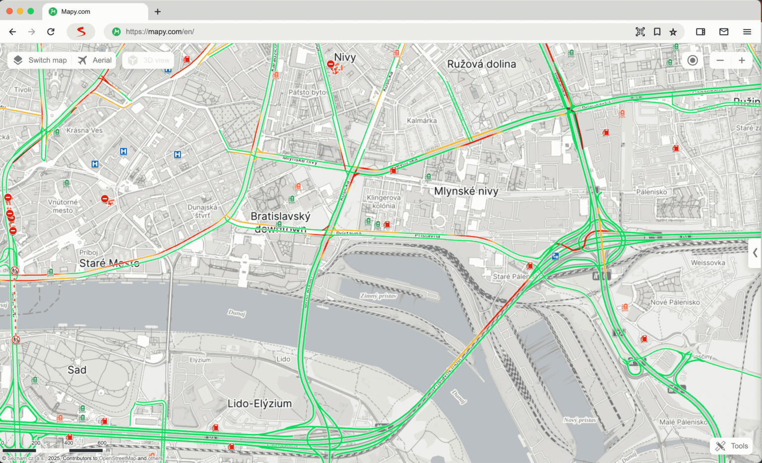 Map Types - Help Mapy.com